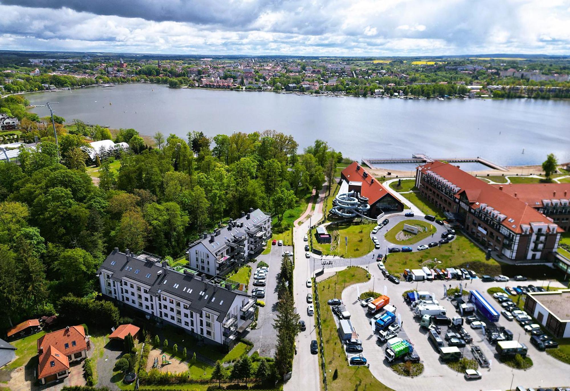 Lake Apart Ostroda - Widok, Przy Plazy, Aquapark, Parking Podziemny, Winda, Netflix Esterno foto